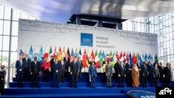 30 Ekim 2021 - G20 liderleri, pandeminin başlamasından bu yana düzenlenen ilk yüz yüze zirve için Roma'da biraraya geldi