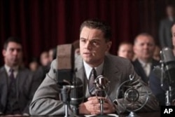 Leonardo DiCaprio as J. Edgar Hoover in "J. Edgar"