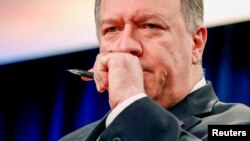 El secretario de Estado, Mike Pompeo, sería un fuerte candidato para mantener un escaño del Senado en Kansas para los republicanos.