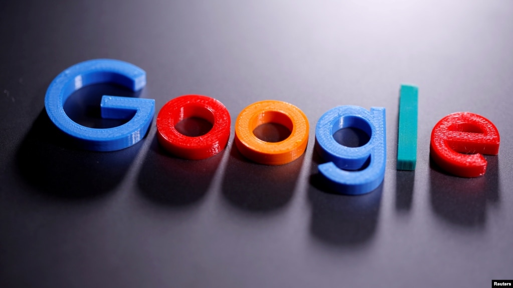 A 3D printed Google logo is seen in this illustration taken April 12, 2020. (REUTERS/Dado Ruvic/Illustration/File Photo)