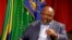 A still image from video shows Gabon President Ali Bongo being interviewed in Libreville, Gabon, September 24, 2016. 