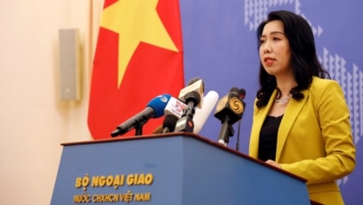 Phát ngôn viên Bộ Ngoại giao Việt Nam Lê Thị Thu Hằng.