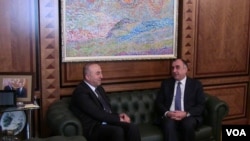 Elmar Məmmədyarov və Mövlud Çavuşoğlu