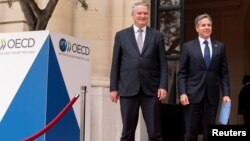 Antony Blinken meets with Mathias Cormann