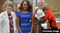 Cynthia Masiyiwa Mukoko received the 2015 Civic Recognition for Outstanding Achievement (by the Mayor of Bexley)