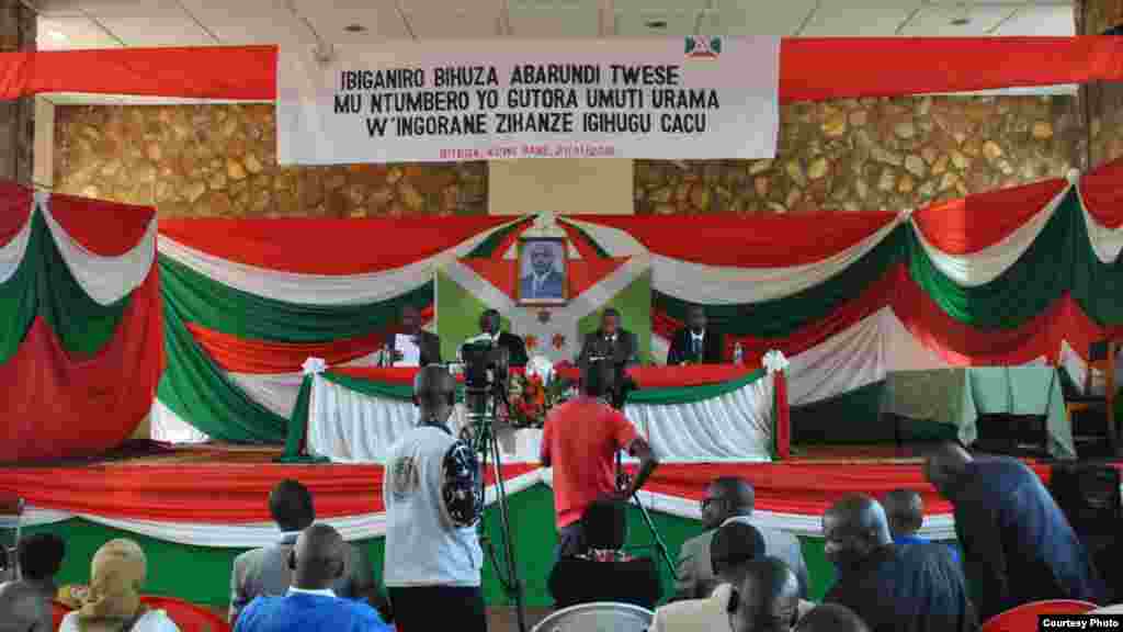  Zaman tattaunawa a Burundi.