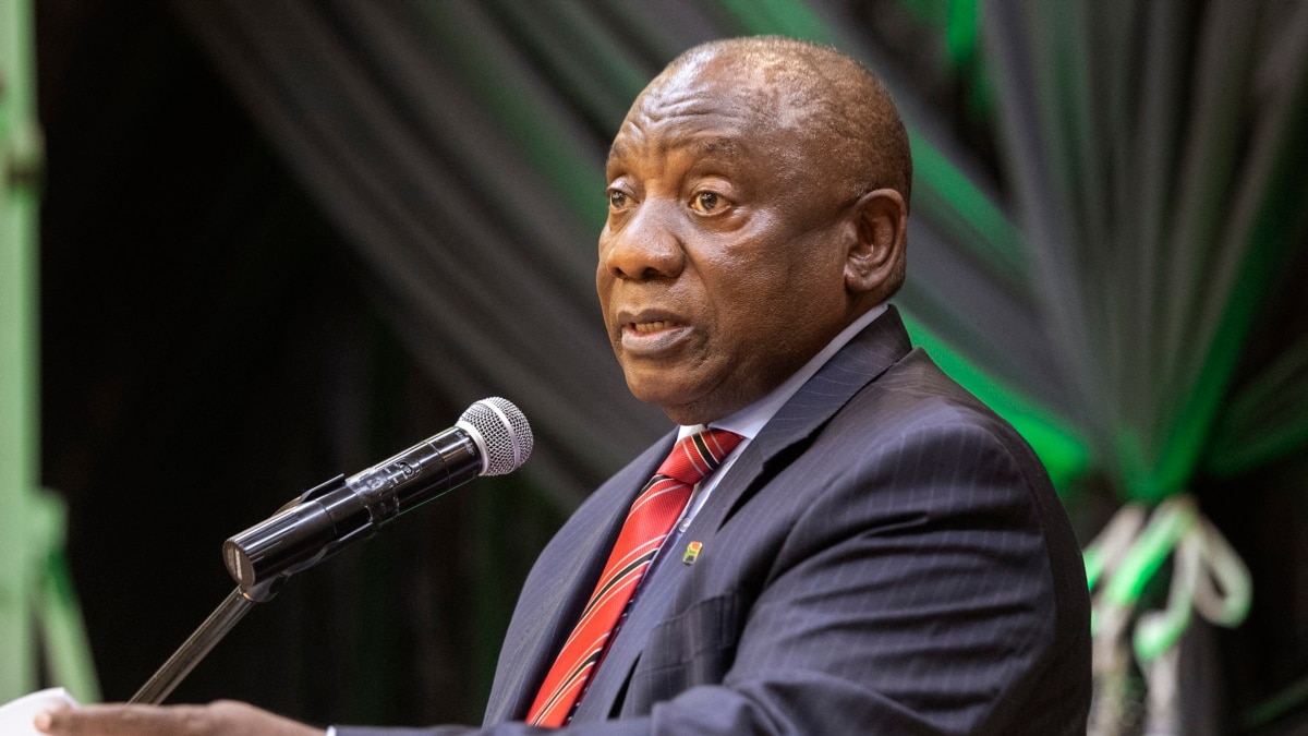 SAfrica's President Ramaphosa Reshuffles Cabinet