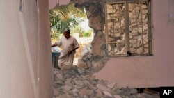 Casa destruida pelo Estado Islâmico nno Iraque (foto de arquivo)