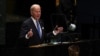 Tổng thống Hoa Kỳ Joe Biden phát biểu tại LHQ hôm 21/9/2021.