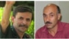 از راست: رسول بداقی و محمود بهشتی لنگرودی، معلمان زندانی