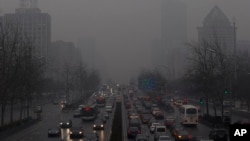 今年1月在北京出現一個星期的霧霾天氣
