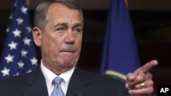 Boehner advirtió al presidente Barack Obama sobre las consecuencias de avanzar unilateralmente con órdenes ejecutivas.