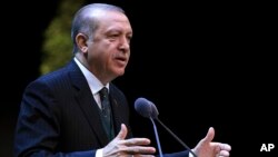 رجب طیب اردوغان رئیس جمهوری ترکیه 
