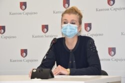 Anisa Bajramović, predsjednica Kriznog štaba Kantona Sarajevo