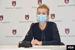 Anisa Bajramović, predsjednica Kriznog štaba Kantona Sarajevo