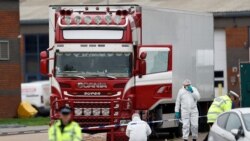 ကုန်တင်ကားထဲ လူ ၃၉ ယောက် သေဆုံးမှုအတွက် မသင်္ကာသူ ၂ ယောက် ဗြိတိန် ဖမ်းဆီး