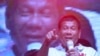 FILE - Philippine presidential candidate and Davao city mayor Rodrigo 'Digong' Duterte speaks during campaign rally in Manila May 1, 2016.