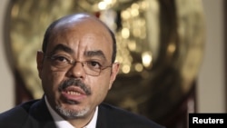 Thủ tướng Ethiopia Meles Zenawi (hình chụp ngày 17/9/2011)