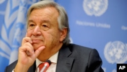 Sekretaris Jenderal PBB Antonio Guterres (foto: dok). 