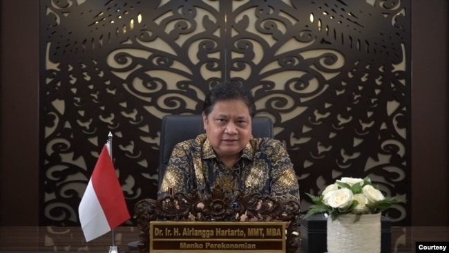 Menko Perekonomian Airlangga Hartarto. (foto: Humas)