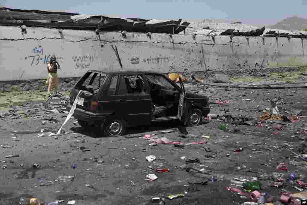 انفجار در کابل روز پنجشنبه دست کم هشت کشته برجای گذاشت.&nbsp;