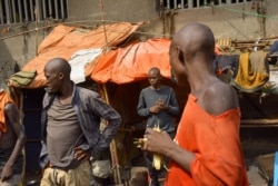 Congolese prisoners are seen inside the Kangbayi central prison in Beni, Democratic Republic of Congo, October 20, 2020.