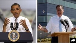Барак Обама и Митт Ромни