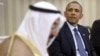 President Barack Obama meets with the emir of Kuwait, Sheik al Ahmad Jaber al-Sabah, in the Oval Office of the White House in Washington, Sept. 13, 2013.