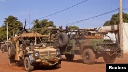 Comandos franceses em Markala, a cerca de 275 kms da capital maliana, Bamako.