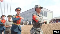 中国军队去年参加了在俄罗斯的军事比赛活动。