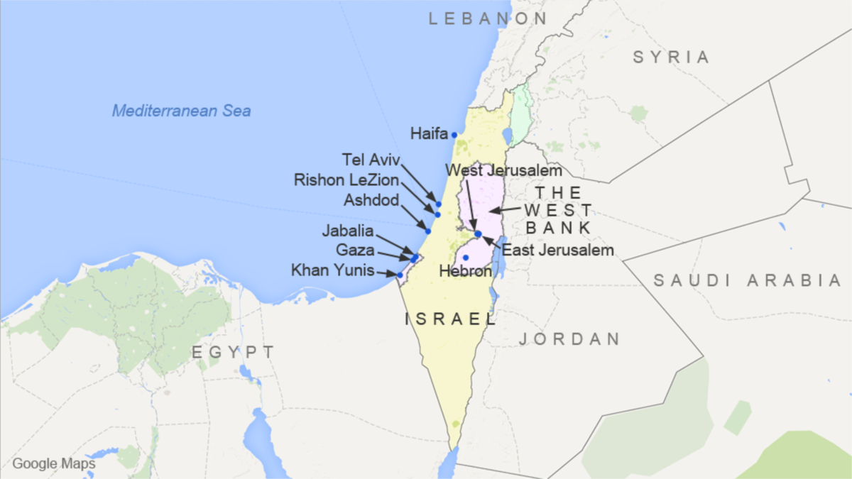 Palestin peta dunia Usah Biar