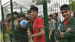 Migranti u centru u Šidu (izvor: internet stranica Ministarstva odbrane)