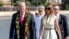 Donald Trump à Pearl Harbor, en route pour l'Asie