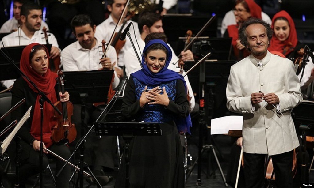 اجرای ارکستر سمفونیک تهران به رهبری شهرداد روحانی عکس: مقداد مددی