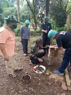 Kelompok Tani Hutan Karya Mandiri Bersama. (courtesy: KTH Karya Mandiri Bersama)