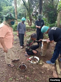 Kelompok Tani Hutan Karya Mandiri Bersama. (courtesy: KTH Karya Mandiri Bersama)
