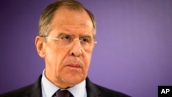 FILE - Russia's Foreign Minister Sergey Lavrov