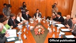 یورپی پارلیمان کی ذیلی کمیٹی کے وفد نے منگل کو پاکستانی حکام سے ملاقات کی۔