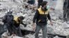 Damasco ataca enclave rebelde en séptimo aniversario de guerra