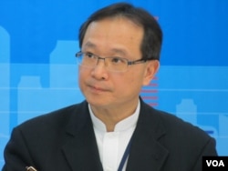 台湾透明组织组织执行长 叶一璋(美国之音张永泰拍摄)