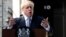 Tân Thủ tướng Vương quốc Anh Boris Johnson phát biểu trước số 10 phố Downing, London, 24/7/2019