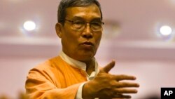 Former Rakhine PM U Nyi Pu