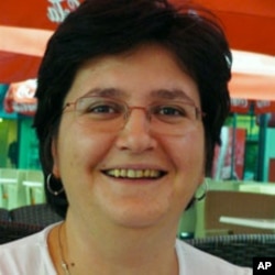 Alma Masic, a former aid worker during Bosnia's war, is now director of the Sarajevo Youth Initiative for Human Rights