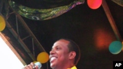 Patrice Trovoada, ADI leader, winner of the elections in Sao Tome