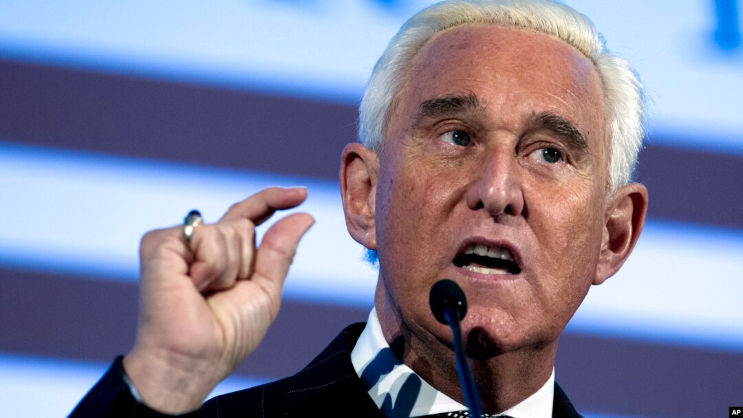 Roger Stone, kawan dekat Presiden Trump (foto: dok). 