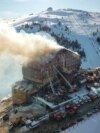Posledice požara u turskom skijalištu Posledice požara u turskom skijalištu