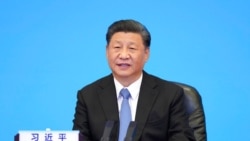 FILE - Chinese President Xi Jinping delivers a speech in Beijing, July 6, 2021, in this photo released by Xinhua News Agency.