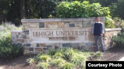 Aula Andika Fikrullah Al Balad, mahasiswa Indonesia di Lehigh University, Pennsylvania (dok: Aula)