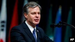 Giám đốc FBI, Christopher Wray. 