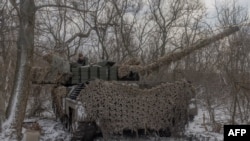 Kifaru cha Ukriane karibu na Pokrovsk, the eastern Donetsk. December 13, 2024. (Photo by Roman PILIPEY/AFP